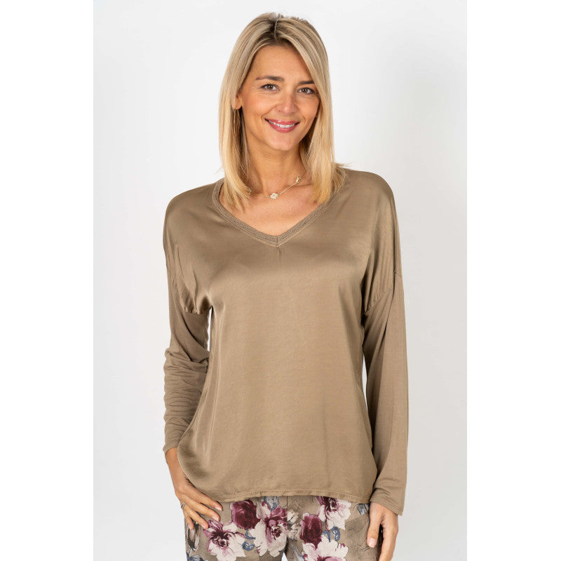 Look Mode Silk Top