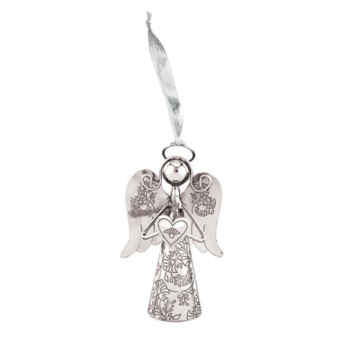 Angel Bell Heart 4"