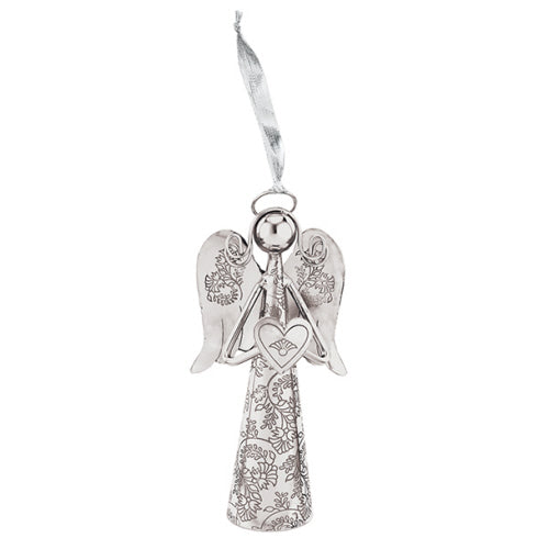 Angel Bell Heart  6"