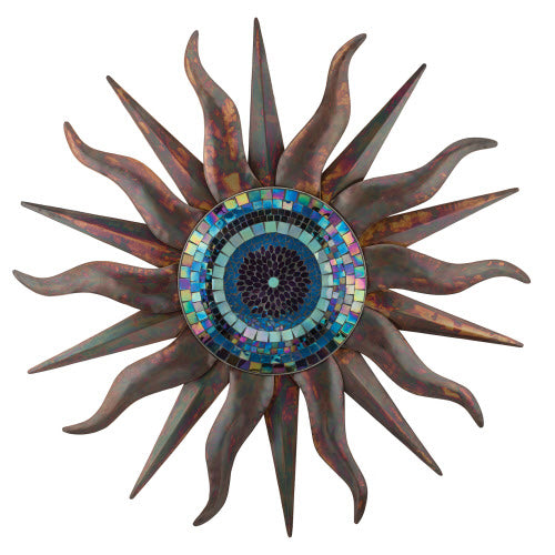 Indigo Sun Wall Decor