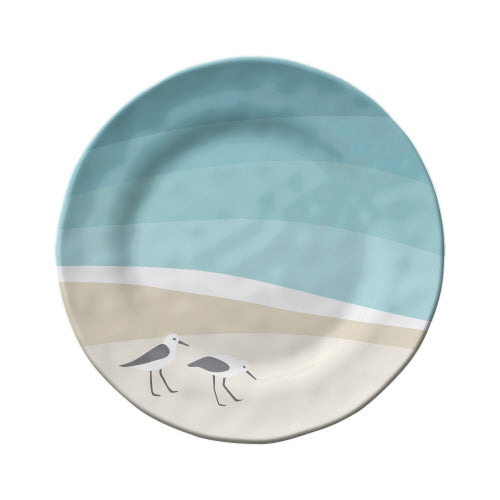 Sandpipers  Melamine Dinner Plate 11 inch