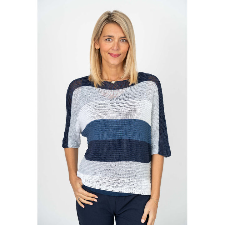 Look Mode Stripe Sweater