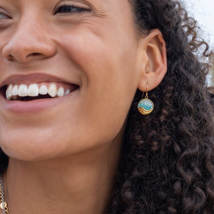 Dune Swell Drop Earrings