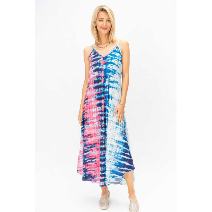 Look Mode Tie Dye Dress