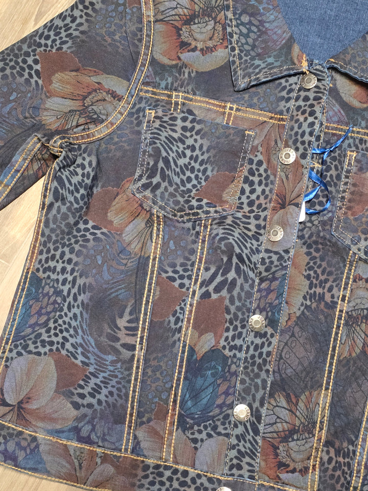 Tempo Paris Reversible Jean Jacket