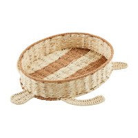 Mud Pie 17" Woven Turtle Tray