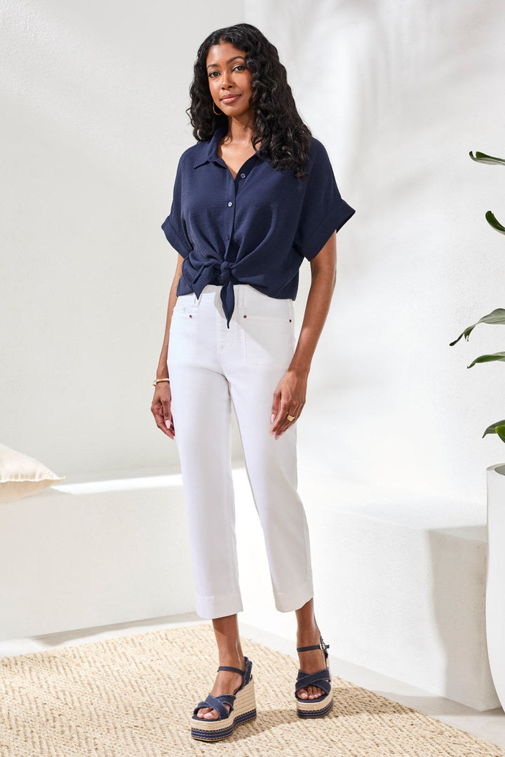Tribal Kick Flare Capri