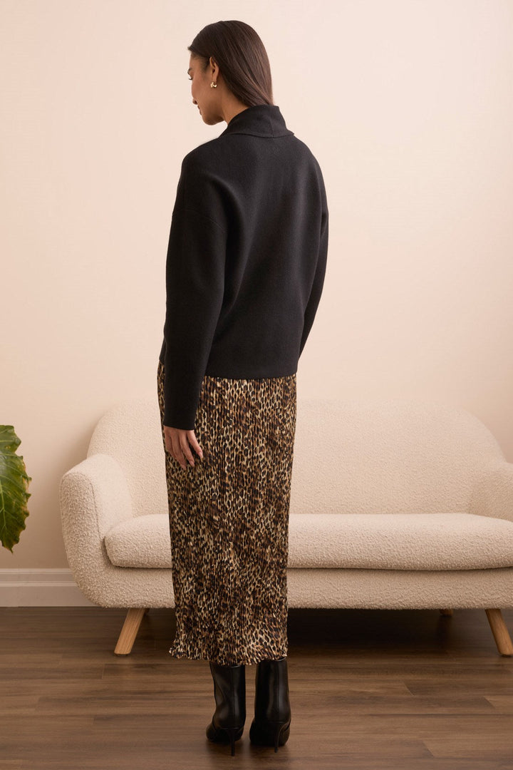 Tribal Shawl Collar Coatigan