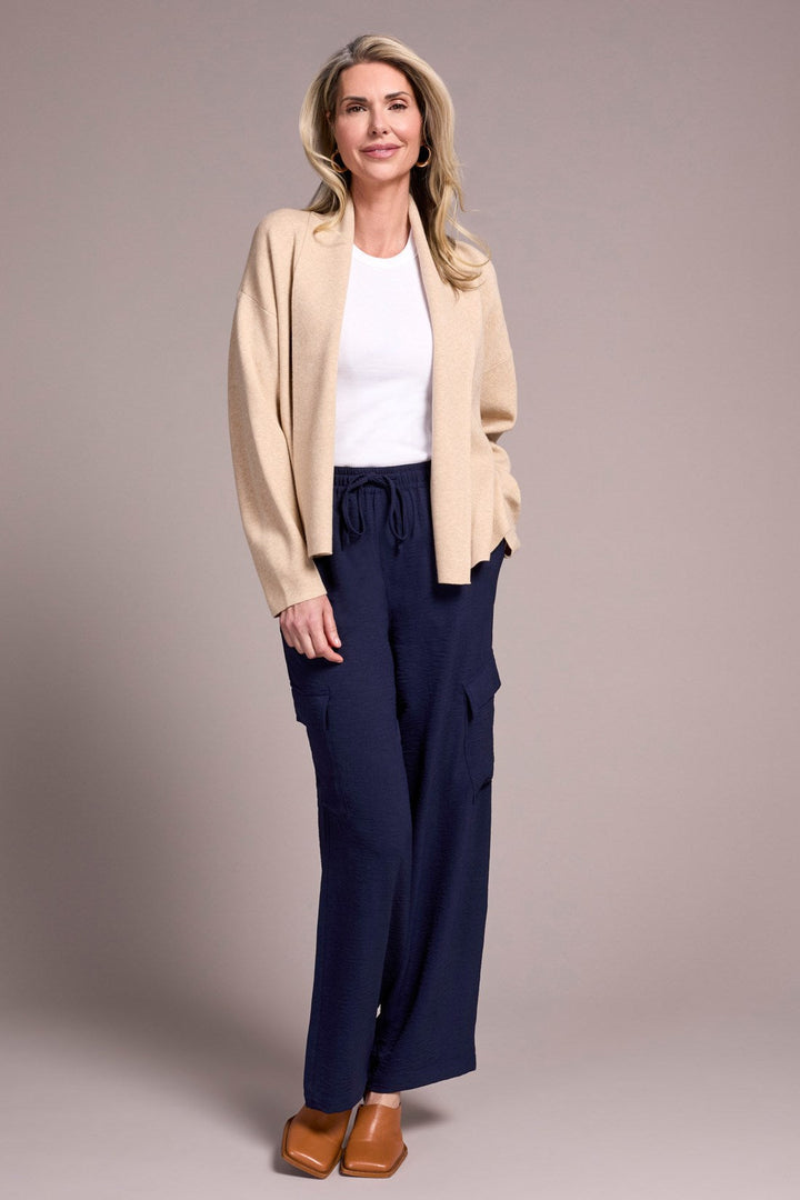 Tribal Shawl Collar Coatigan