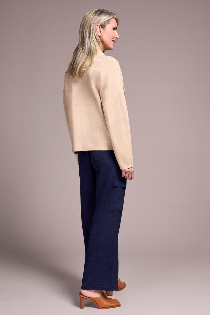 Tribal Shawl Collar Coatigan