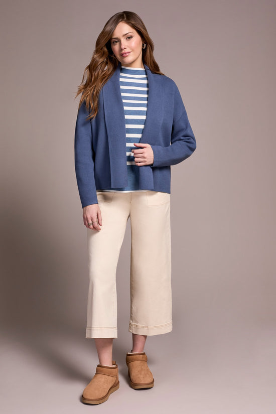 Tribal Shawl Collar Coatigan