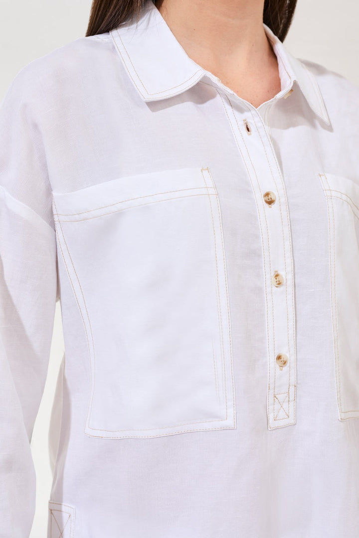 Tribal Pop Over Tunic