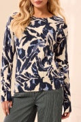 Tribal Crew Neck Sweater