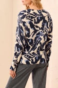 Tribal Crew Neck Sweater