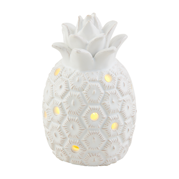 Mud Pie Pineapple lighted sitter