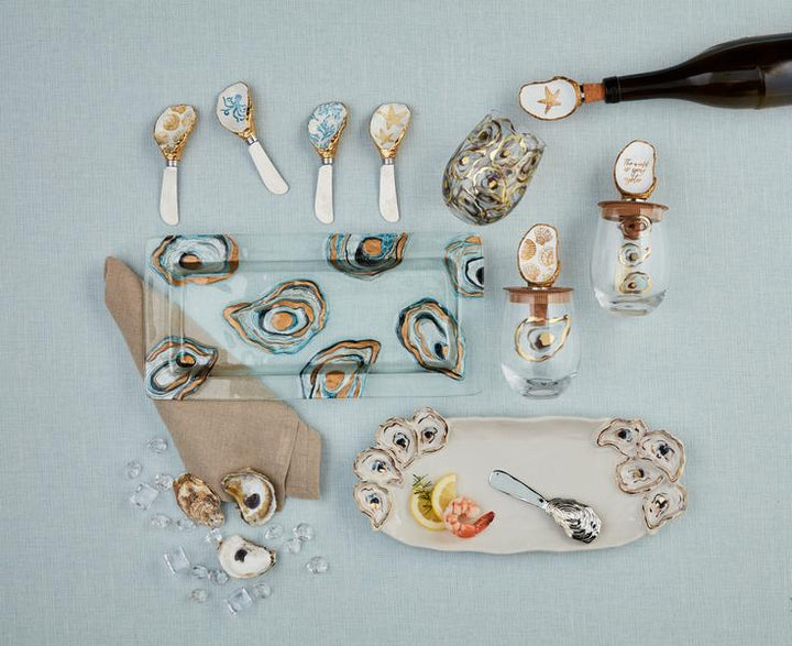 Mud Pie Cork & Wineglass Sets