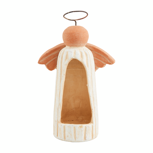 Terracotta Angel Votive