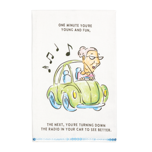 Mud Pie Birthday Tea Towels