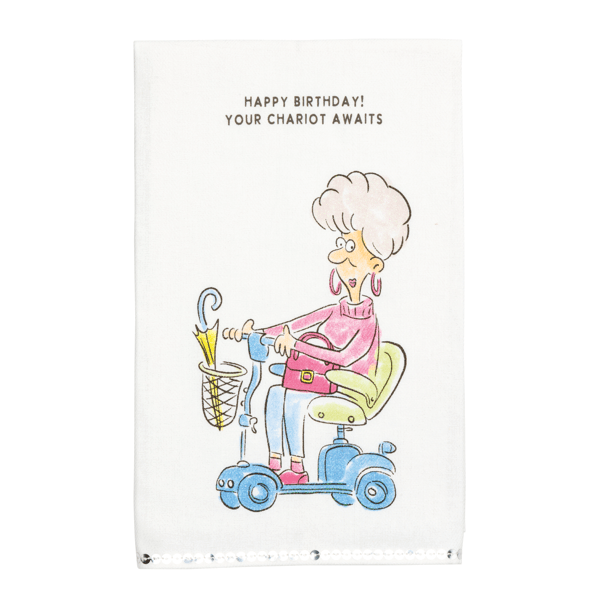 Mud Pie Birthday Tea Towels