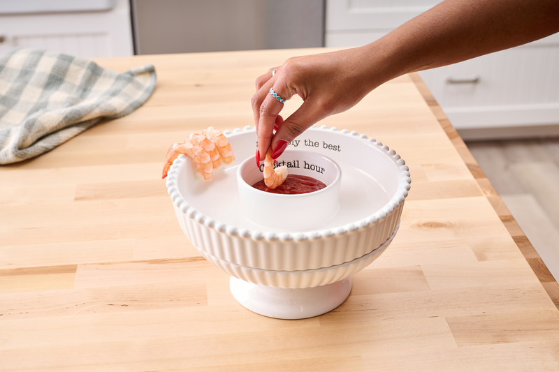 Mud Pie Shrimp Cocktail Chiller set