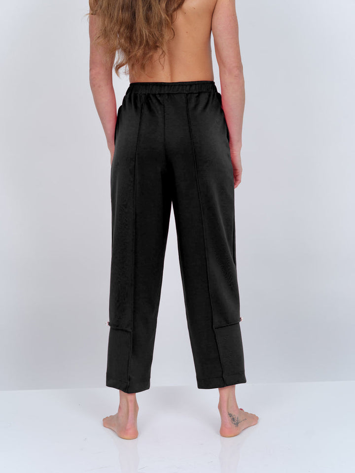 Beverly Rose Pants w/single Pearl Detail
